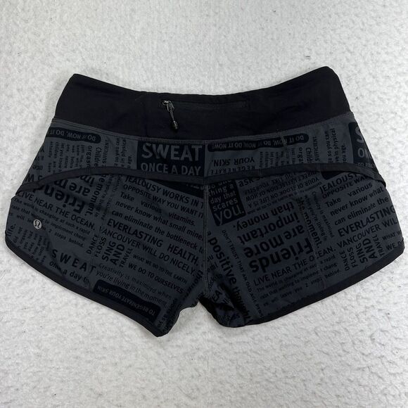 LuluLemon Manifesto Women's Size 4 Run Speed Classic Athletic 3" Inseam Shorts - Picture 3 of 12